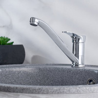 Смеситель для кухни РМС с длинным поворотным изливом SL86-004FBS-25