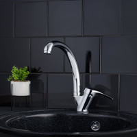 Смеситель для кухни РМС с высоким поворотным изливом SL50-011F