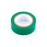 Изоляционная лента DolleX 19 мм х 9,10 м, зеленая, ПВХ PVC ET-1319GRN