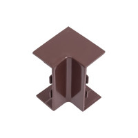 Внутренний угол EKF 40х16 4 шт Plast PROxima под темное дерево ibd-40-16x4