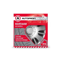 Колпаки на колёса AUTOPROFI размер 16 400мм WC-1150 SILVER 16