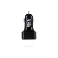 Зарядное устройство Alca, 12v 3 х USB, черное 510510