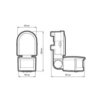 Датчик движения Jazzway PMS-IR 008 1200Вт 180 град. 12м WH белый IP44 5012899