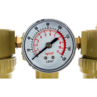Фильтр редуктор-регулятор с манометром + лубрикатор Voylet 1/4" AFRL-980 005-00073