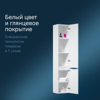 Шкаф-пенал AM.PM Like подвесной 35 см правый M80CHR0356WG