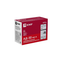 Дифференциальный автомат EKF PROxima АД-32, тип А, 1P+N, 50А/30мА DA32-50-30-a-pro