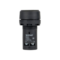 Кнопка с фиксацией EKF SW2C-11 PROxima черная NO+NC sw2c-11f