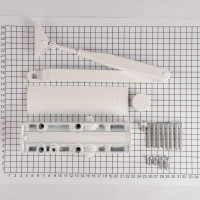 Доводчик DOORLOCK DL100 size 3/4 белый 75506