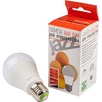 Светодиодная лампа Jazzway диммируемая специального назначения PLED-A60 DIM 10Вт E27 220-240В для птицеводства Chicken eggs 5022881