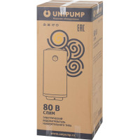 Водонагреватель Unipump СЛИМ 80 В накопительного типа, вертикальный 15767