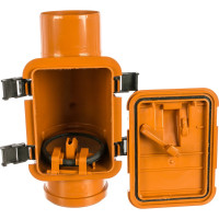 Обратный клапан для наружной канализации PRO AQUA TERRA 110мм PPH80110