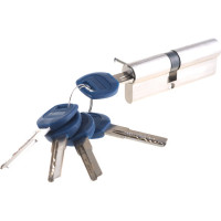 Цилиндр DOORLOCK V 2300AB N серия Variant, никелированный, 40x50 мм, 5 перф.ключей 79065