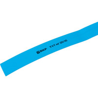 Термоусаживаемая трубка EKF ТУТ 20/10 синяя рулон PROxima tut-20-g