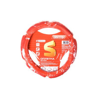 Оплетка SKYWAY Sponge classic 6 подушечек, S, красная, замша S01101057