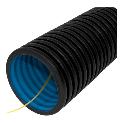 Двустенная гибкая гофрированная труба ПНД Промрукав тип 450 SN18 PR15.0141