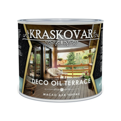 Масло для террас Kraskovar Deco Oil Terrace 1144