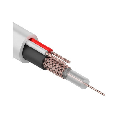 REXANT Кабель КВК-В-1,5+2x0,75 мм2 Cu/Cu белый бухта 200 м 01-4014