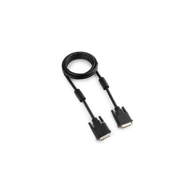 Экранированный кабель Cablexpert CC-DVI2-BK-6 25M/25M