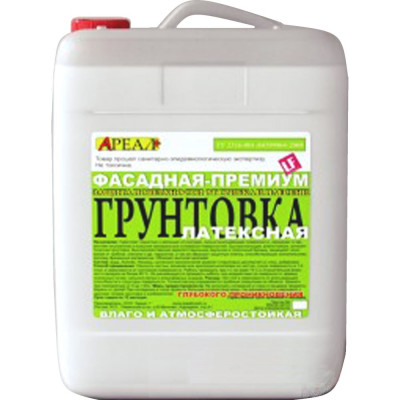 Фасадная грунтовка Ареал+ Premium А-359