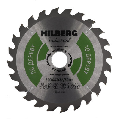 Пильный диск по дереву Hilberg Industrial HW203