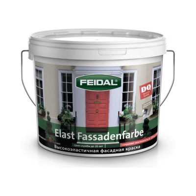 Высокоэластичная краска Feidal Elast Fassadenfarbe 20073