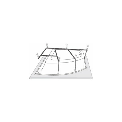 Каркас к ваннам Selena 147 Flora Vagnerplast VPK150100