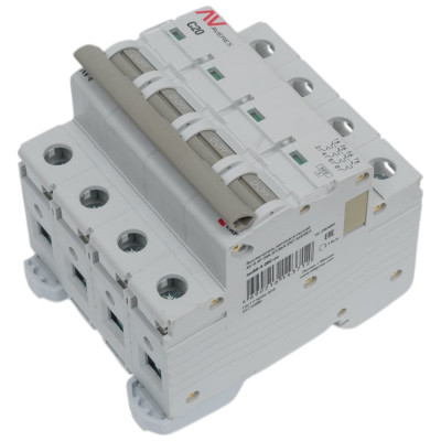 EKF Выключатель автоматический AV-6 4P 20A 6kA AVERES mcb6-4-20C-av