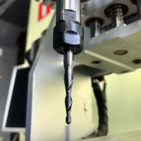 Фреза конусная для 3Д фрезеровки по дереву (1.5x30x70x6 мм; a=8.7 гр; Z2) CUT2 20043