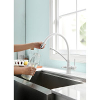 Смеситель для кухни Paulmark SIEGEN, белый матовый,  Si213111-WH