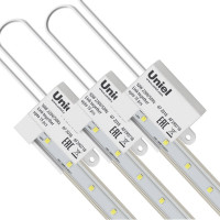 Светильник для растений Uniel, ULY-P90-10W/SPFR/K, IP65, AC220V, CLEAR, KIT09, светодиодный, UL-00003852