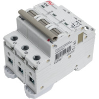 Автоматический выключатель EKF 3P, 10A, 6kA, AV-6, DC, AVERES mcb6-DC-3-10C-av