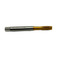 Метчик TORNERI М10х1.5 HSSE 6H DIN371 TiN для сквозных отверстий 036412