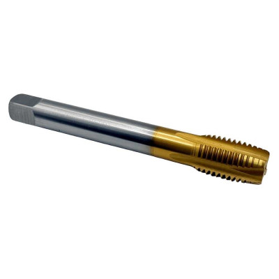 Метчик TORNERI М20х2.5 HSSE 6H DIN376 TiN для сквозных отверстий 036415