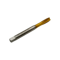 Метчик TORNERI М 8х1.25 HSSE 6H DIN371 TiN для сквозных отверстий 036411