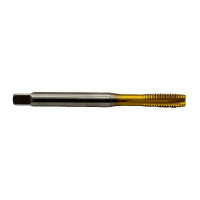 Метчик TORNERI М 8х1.25 HSSE 6H DIN371 TiN для сквозных отверстий 036411