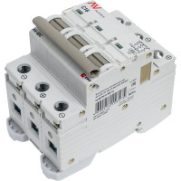 Автоматический выключатель EKF AVERES AV-6 DC, 3P, 16A, 6kA mcb6-DC-3-16C-av