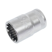 Головка торцевая SUPER TECH (1/2 DR; 18 мм; 11/16; E22) Jonnesway 46215