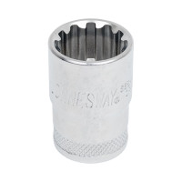 Головка торцевая SUPER TECH (1/2 DR; 18 мм; 11/16; E22) Jonnesway 46215