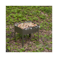 Походный сборный мангал с шампурамиСОКОЛ в пленке 62-0005