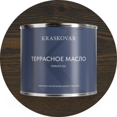 Масло террасное Kraskovar Эбен 2,2л 1134