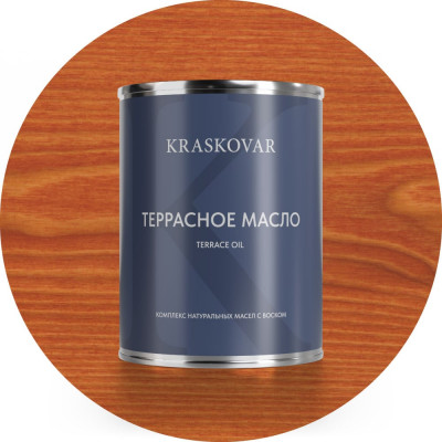Масло террасное Kraskovar Лиственница 0,75л 1127