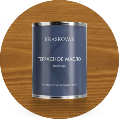Масло террасное Kraskovar Тик 0,75л 1125