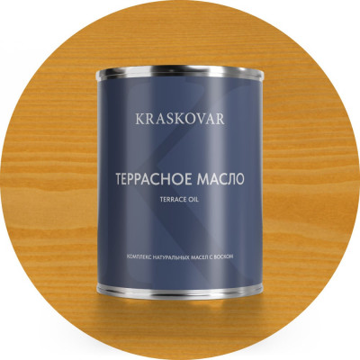 Масло террасное Kraskovar Ель 0,75л 1131