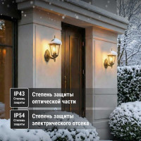 Светильник уличный шестигранник TDM ELECTRIC, 100Вт, вверх, бронза SQ0330-0016
