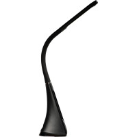 Настольный светильник Uniel c часами 5W TLD-542 Black/LED/300Lm/5000K/Dimmer UL-00001816