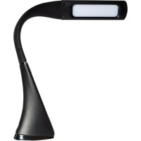 Настольный светильник Uniel c часами 5W TLD-542 Black/LED/300Lm/5000K/Dimmer UL-00001816