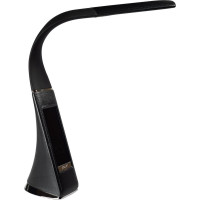 Настольный светильник Uniel c часами 5W TLD-542 Black/LED/300Lm/5000K/Dimmer UL-00001816