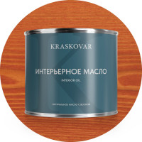 Масло интерьерное Kraskovar Махагон 2,2л 1113