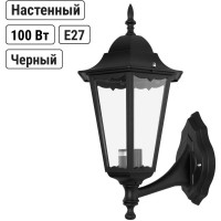 Светильник уличный шестигранник TDM ELECTRIC, 100Вт, вверх, черный SQ0330-0006
