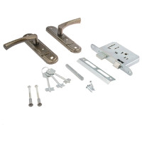 Замок врезной Омега-ЗВ9.2-01ЗВ9ПР ЗЕНИТ, бронза 19451 00019451